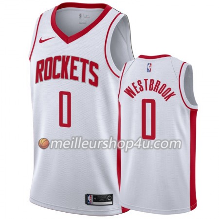 Maillot Basket Homme Houston Rockets Russell Westbrook 0 2019-20 Nike Association Edition Swingman